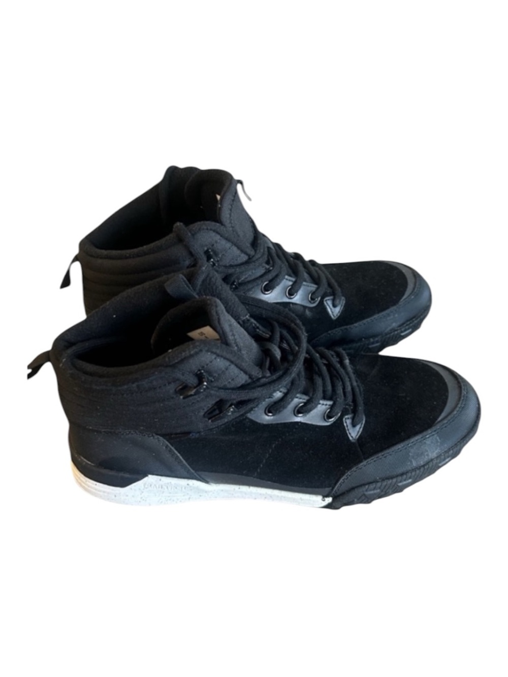 Element Donnelly High Top Hiking Boots Men’s Size 8 Black Rugged Outdoor Trail